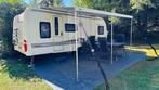 Hobby 560 KMFE mover luifel airco fietsenrek, Caravans en Kamperen, Caravans, Hobby, 7 tot 8 meter, Particulier, Tot en met 6