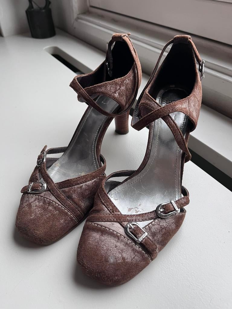 Pumps esprit maat 39, Ophalen of Verzenden, Gedragen, Bruin