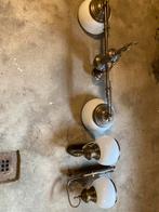 Hanglamp + wandlampen, Antiek en Kunst, Antiek | Lampen, Ophalen of Verzenden