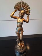 Art deco beeld danseres, Ophalen of Verzenden