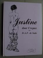 Justine – Door Crepax naar D.A.F. de Sade (erotiek), Eén stripboek, Ophalen of Verzenden, Gelezen, Guido Crepax