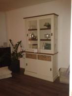 buffetkast wit / hout, Huis en Inrichting, Kasten | Buffetkasten, Ophalen, Landelijk,, Gebruikt, 200 cm of meer