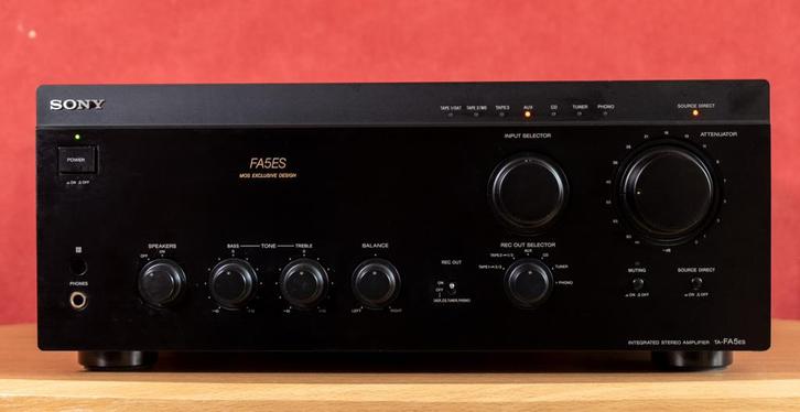 ✳️ SONY TA-FA 5ES  high-end versterker + remote, Audio, Tv en Foto, Versterkers en Receivers, Zo goed als nieuw, Stereo, 60 tot 120 watt