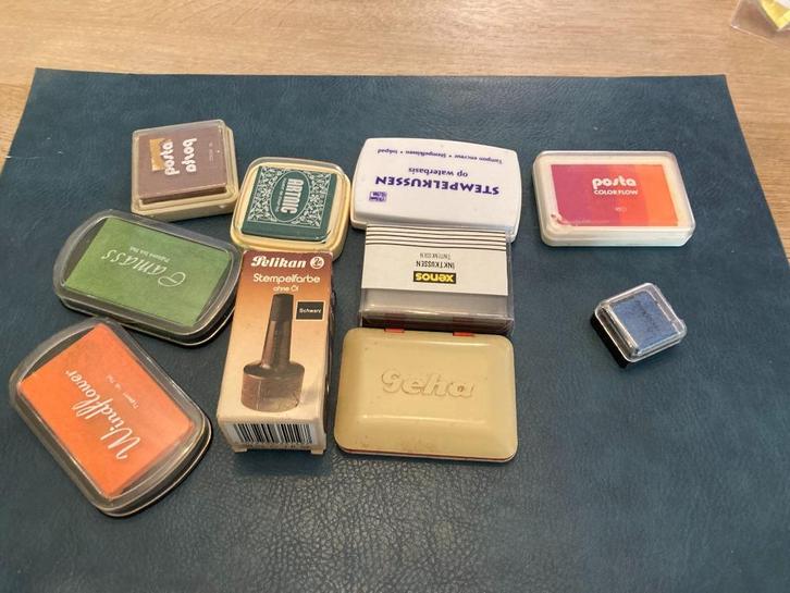 Stempel kussens (lees de advertentie text aub), Hobby en Vrije tijd, Stempelen, Zo goed als nieuw, Ophalen of Verzenden