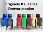 Nieuwe stapelstoelen Denver kantinestoelen Italiaans model, Ophalen, Nieuw, Kunststof, Vijf, Zes of meer stoelen