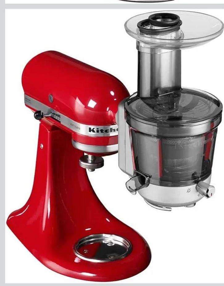 KitchenAid Slowjuicer Hulpstuk 5KSM1JA - Incl. 3 Filters, Witgoed en Apparatuur, Juicers, Nieuw, Slowjuicer, Elektrisch, Ophalen of Verzenden