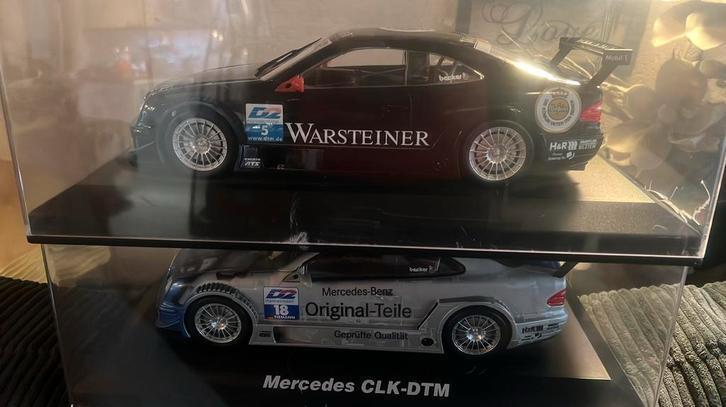 2x Mercedes DTM van Collectors Line, Hobby en Vrije tijd, Modelauto's | 1:5 tot 1:12, Zo goed als nieuw, Ophalen of Verzenden