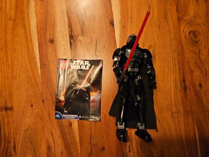 LEGO Star Wars 75117 Kylo Ren Bouwfiguur, Kinderen en Baby's, Speelgoed | Duplo en Lego, Zo goed als nieuw, Lego, Complete set