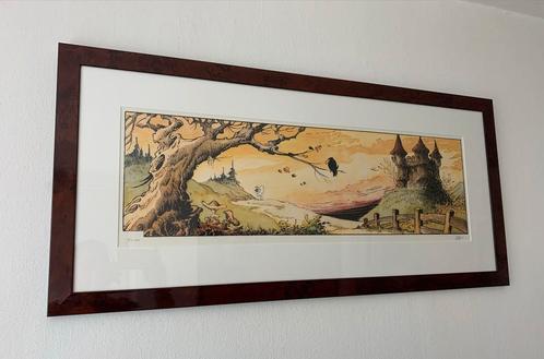 Marten Toonder Litho - Gesigneerd Het einde van eindeloos, Antiek en Kunst, Kunst | Litho's en Zeefdrukken, Ophalen