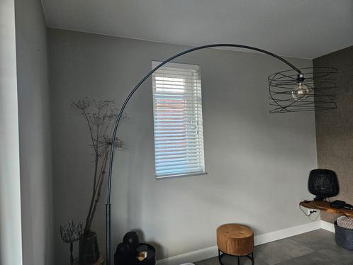 Booglamp Curl/Twist, Huis en Inrichting, Lampen | Vloerlampen, Zo goed als nieuw, 150 tot 200 cm, Metaal, Ophalen