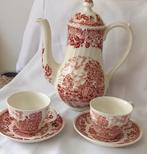 Barratts servies antiek bordeaux te koop, Antiek en Kunst, Antiek | Servies los, Ophalen