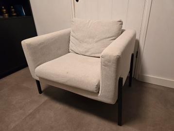 Mooie fauteuil - stoffen stoel beschikbaar voor biedingen