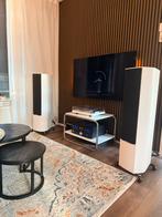 Sonus Faber Sonetto V - Incl. IsoAcoustics Gaia III, Zo goed als nieuw, 120 watt of meer, Front, Rear of Stereo speakers, Ophalen
