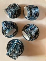 Lange Lijzen kop en schotel 9stuks, Ophalen of Verzenden