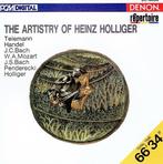 CD - The Artistry of Heinz Holliger, Cd's en Dvd's, Cd's | Klassiek, Ophalen of Verzenden, Barok, Zo goed als nieuw