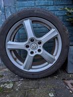 winterbanden Continental [Contact met VW velg], Auto-onderdelen, Banden en Velgen, Ophalen, Gebruikt, 17 inch, Winterbanden