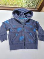Vest met capuchon, mt.92,blauw met dino's, Tough Team, C&A, Kinderen en Baby's, Kinderkleding | Maat 92, Gebruikt, C&A, Trui of Vest