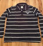 Gaastra polo lange mouwen grijs wit gestreept maat xl, Verzenden, Zo goed als nieuw, Maat 56/58 (XL), Grijs