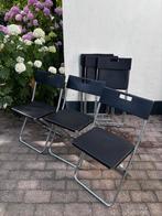 Ikea Gunde klapstoelen (6 stuks), Huis en Inrichting, Stoelen, Ophalen, Kunststof, Zwart, Zo goed als nieuw