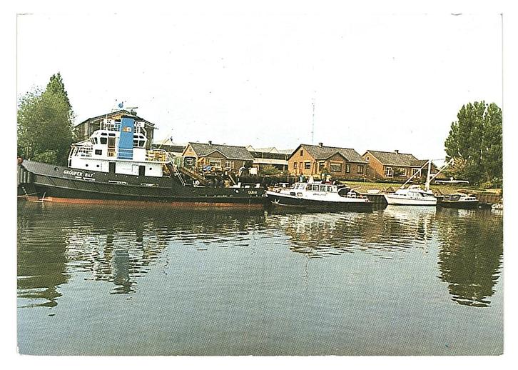 986604 Boven-Hardinxveld ZH 1978 Haven Postzegel Afgeweekt, Verzamelen, Ansichtkaarten | Nederland, Gelopen, Zuid-Holland, Voor 1920