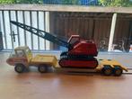 Tonka vrachtwagen met oplegger en hijskraan, Ophalen, Zo goed als nieuw, Overige merken