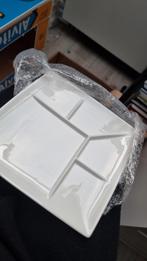 Yong Squito Plat Fonduebord - 25 x 25 cm - 8stuks nieuw, Ophalen, Nieuw, Overige stijlen, Bord(en)
