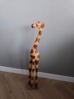 Giraf beeld hout, Antiek en Kunst, Ophalen