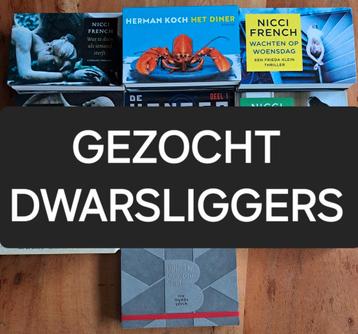 dwarsliggers gezocht  beschikbaar voor biedingen