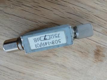 503-149/01 Fixed Coaxial Attenuator  7 db  75 Ohms beschikbaar voor biedingen
