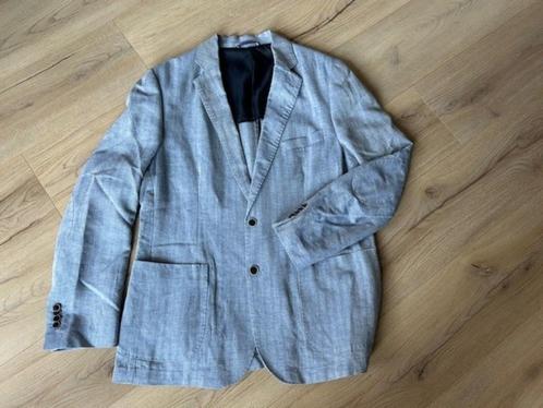 Blauwe zomerblazer Forecast Mt 54, Kleding | Heren, Kostuums en Colberts, Zo goed als nieuw, Maat 52/54 (L), Blauw, Verzenden