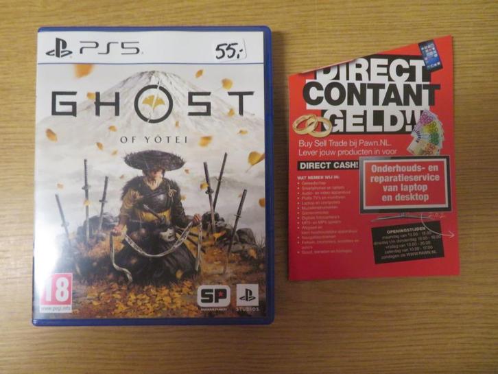 Playstation 5 Ghost of Yotei | Pawn Eindhoven, Spelcomputers en Games, Games | Sony PlayStation 5, Gebruikt, Ophalen