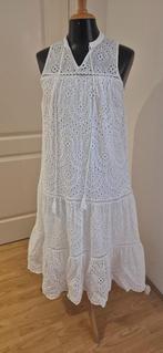 broderie MAXI jurk Ibiza style lange jurk NIEUWSTAAT maat 42, Ophalen, Wit, Maat 42/44 (L), Zo goed als nieuw