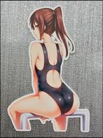 SEXY ANIME Bathing Suit Girl Japanse Hentai Sticker, Verzamelen, Stripfiguren, Nieuw, Verzenden