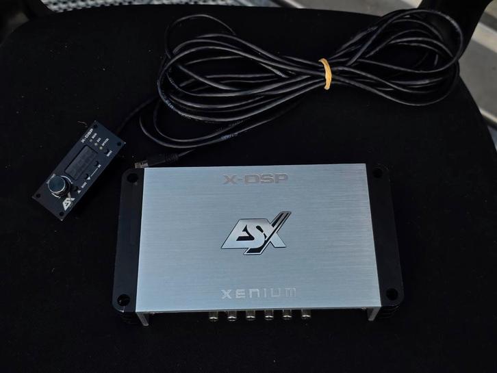 ESX X DSP, Xenium serie inclusief display remote, Auto diversen, Autospeakers, Zo goed als nieuw, Ophalen of Verzenden