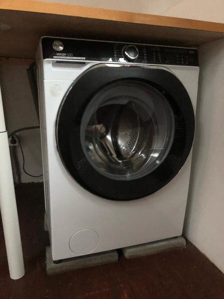 4 wasmachines, 4 koelkasten, 2 TV's, droger en 2 magnetrons, Witgoed en Apparatuur, Wasmachines, Gebruikt, Voorlader, 85 tot 90 cm