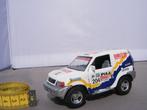 Mitsubishi pajero, paris_dakar made in china 1/24?, Overige merken, Ophalen of Verzenden, Zo goed als nieuw, Auto