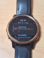 Garmin Fenix 6S Sapphire, Ophalen of Verzenden, Zo goed als nieuw, Zwart, Android