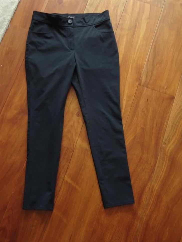 La Dress by Simone broek maat S, Kleding | Dames, Broeken en Pantalons, Zo goed als nieuw, Maat 36 (S), Blauw, Lang, Ophalen of Verzenden