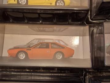 LOT 10 MODELS LAMBORGHINI CAR 1/43 SCALE beschikbaar voor biedingen