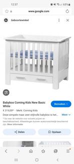 Coming Kids Box + GRATIS Draagbare Dooky Wieg, Kinderen en Baby's, Boxen, Ophalen, Gebruikt, Rechthoekig, Lade