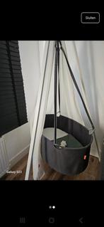 Leander Wiegje Compleet met Standaard & Matras, Ophalen, Zo goed als nieuw, Wieg