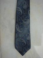Bewerkte blauwe stropdas Canda, Kleding | Heren, Stropdassen, Blauw, Ophalen of Verzenden, Gedragen, Met patroon