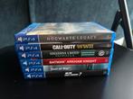6x PS4 Games zo goed als nieuw €80,-, 1 speler, Ophalen, Zo goed als nieuw, Vanaf 3 jaar