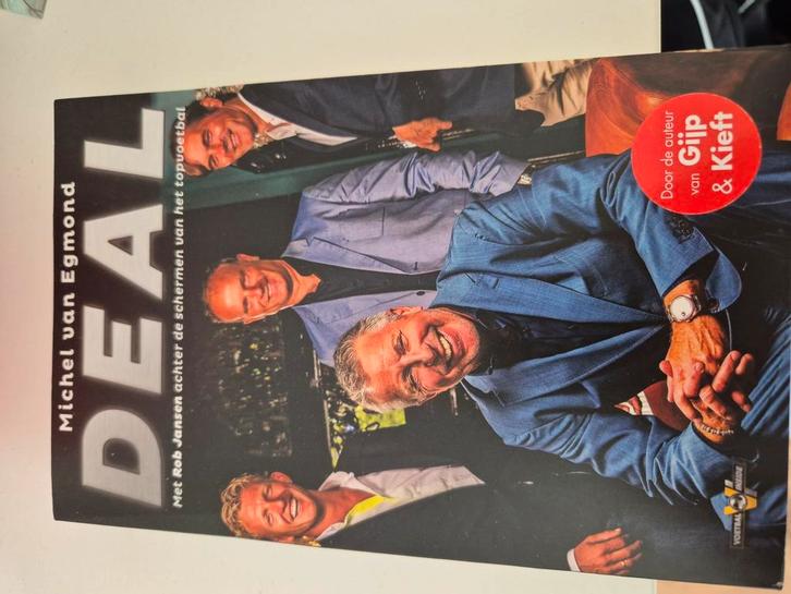 Michel van Egmond - Deal, Boeken, Sportboeken, Zo goed als nieuw, Balsport, Ophalen of Verzenden