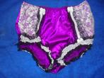 sissy satijn slipje (kan ook voor de heren), Verzenden, Paars, Slip