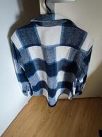 Mooie jas/overshirt blauw/wit ruit, Ophalen of Verzenden, Zo goed als nieuw, Maat 36 (S), Blauw