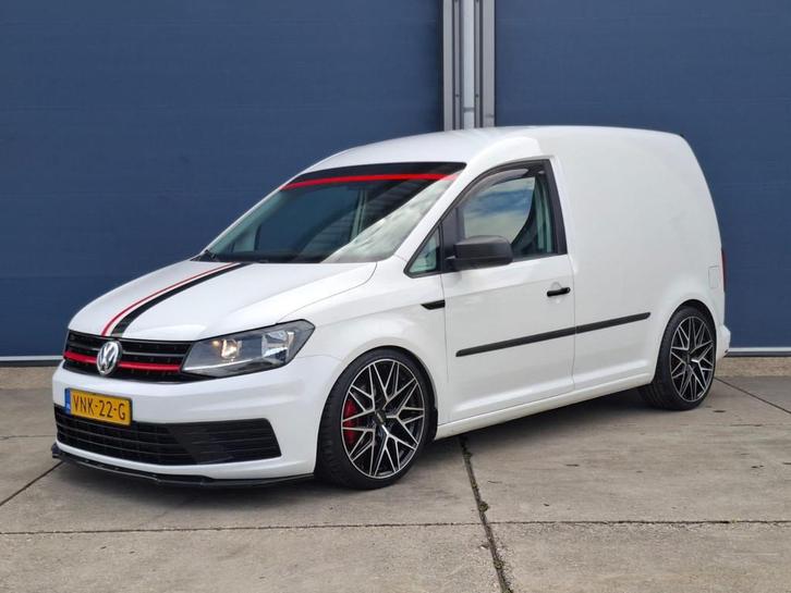 Volkswagen Caddy 2.0 TDI L1H1 BMT Exclusive Edition VERLAAGD, Auto's, Bestelauto's, Particulier, Te koop, ABS, Adaptive Cruise Control