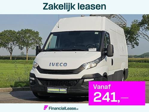 IVECO DAILY 35S14       l2h2 imperiaal euro6, Auto's, Bestelauto's, Bedrijf, Lease, Financial lease, ABS, Airconditioning, Centrale vergrendeling