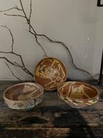 3 Antieke terracotta schalen, Ophalen of Verzenden