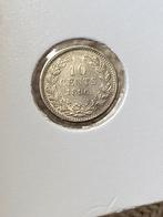 10 cent 1896 Wilhelmina, Postzegels en Munten, Munten | Nederland, Zilver, Koningin Wilhelmina, 10 cent, Ophalen of Verzenden